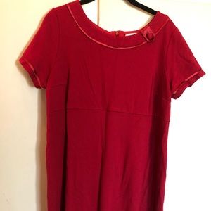 Liz Lange maternity red maternity dress